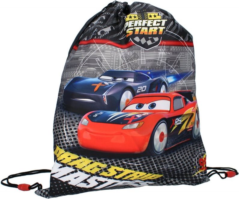 Vadobag · Sáček na přezůvky / vak na záda Auta 3 - Cars 3 - motiv Perfect Start - obrázek 1