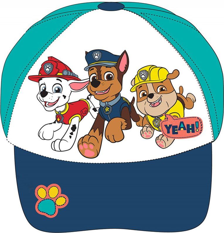 E plus M · Dětská kšiltovka Tlapková patrola - Paw Patrol - s výšivkou psí tlapky 52 - obrázek 1