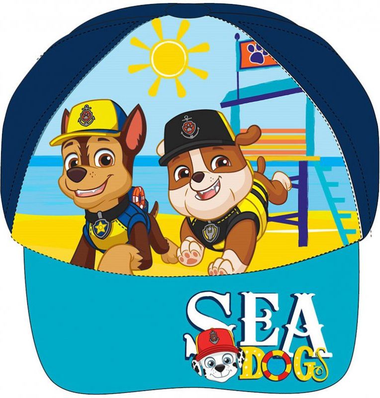 E plus M · Dětská kšiltovka Tlapková patrola - Paw Patrol - motiv Sea Dogs 52 Modrá - obrázek 1