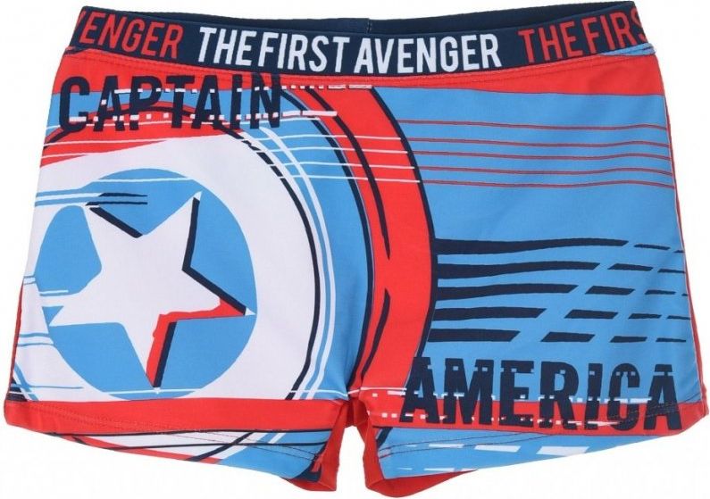 SunCity · Dětské / chlapecké plavky boxerky Captain America - The First Avenger - MARVEL EU 104 Modrá - obrázek 1
