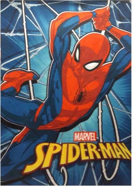 Exity · Dětská fleecová deka Spiderman - MARVEL - polar fleece s gramáží 170 gr./m2 - 100 x 140 cm - obrázek 1