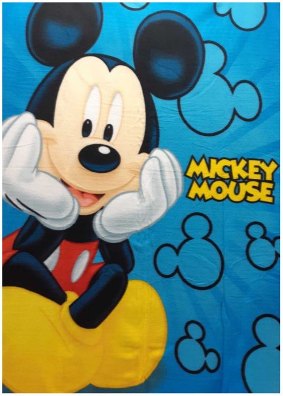 Exity · Dětská fleecová deka Mickey Mouse - Disney - polar fleece s gramáží 170 gr./m2 - 100 x 140 cm - obrázek 1