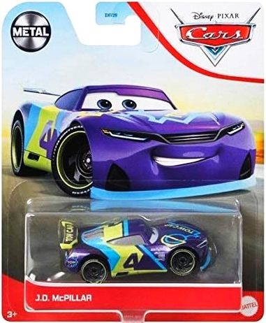 Mattel CARS 3 (Auta 3) - J. D. McPillar Nr. 4 - obrázek 1