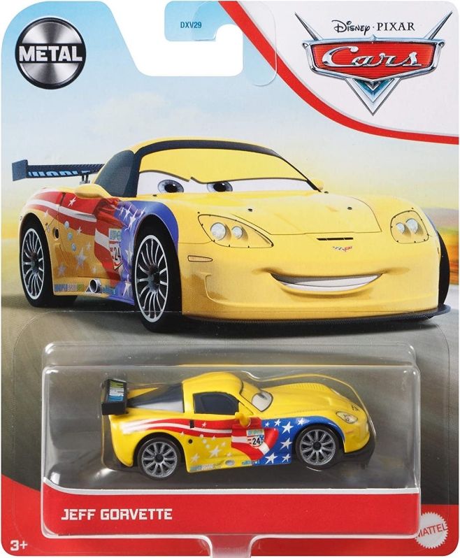 Mattel CARS 2 (Auta 2) - Jeff Gorvette - obrázek 1
