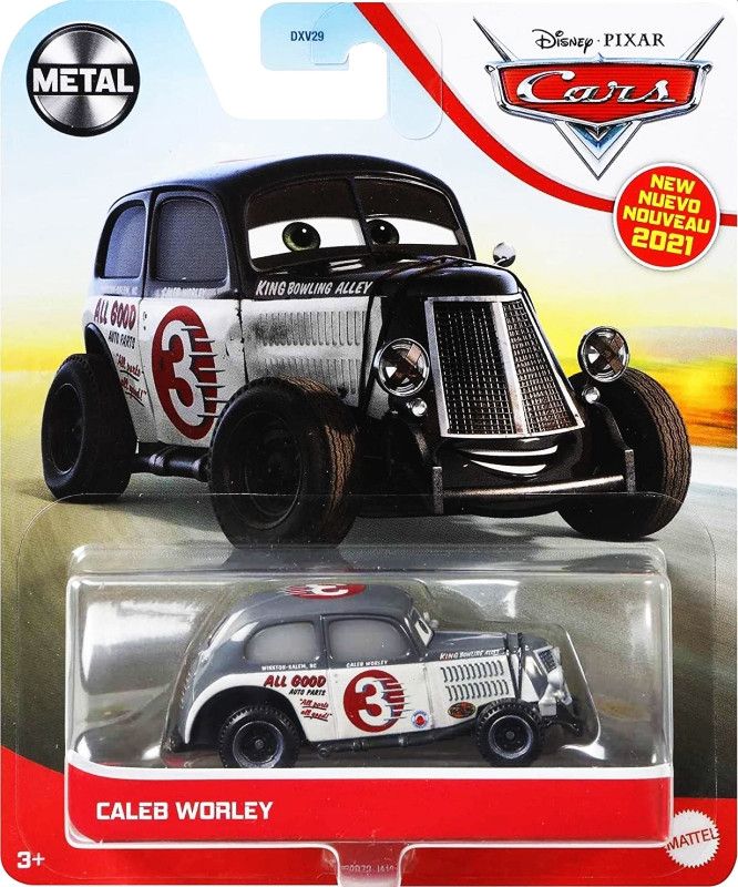 Mattel CARS 3 (Auta 3) - Caleb Worley - obrázek 1