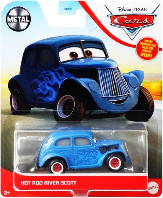 Mattel CARS 3 (Auta 3) - Hot Rod River Scott - obrázek 1