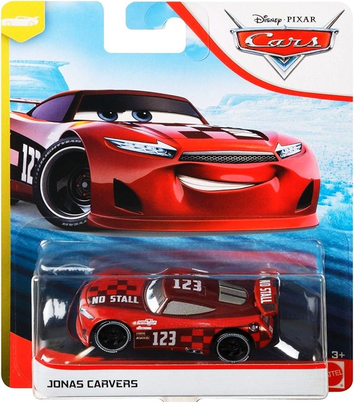 Mattel CARS 3 (Auta 3) - Jonas Carvers Nr. 123 - obrázek 1