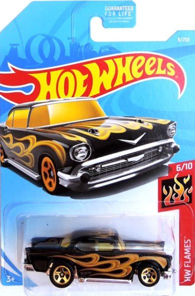 Mattel HOT WHEELS - '57 Chevy (black) - obrázek 1