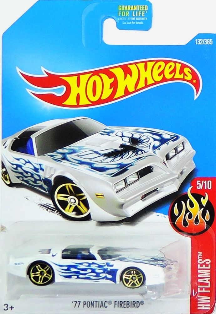 Mattel HOT WHEELS - '77 Pontiac Firebird (white) - obrázek 1