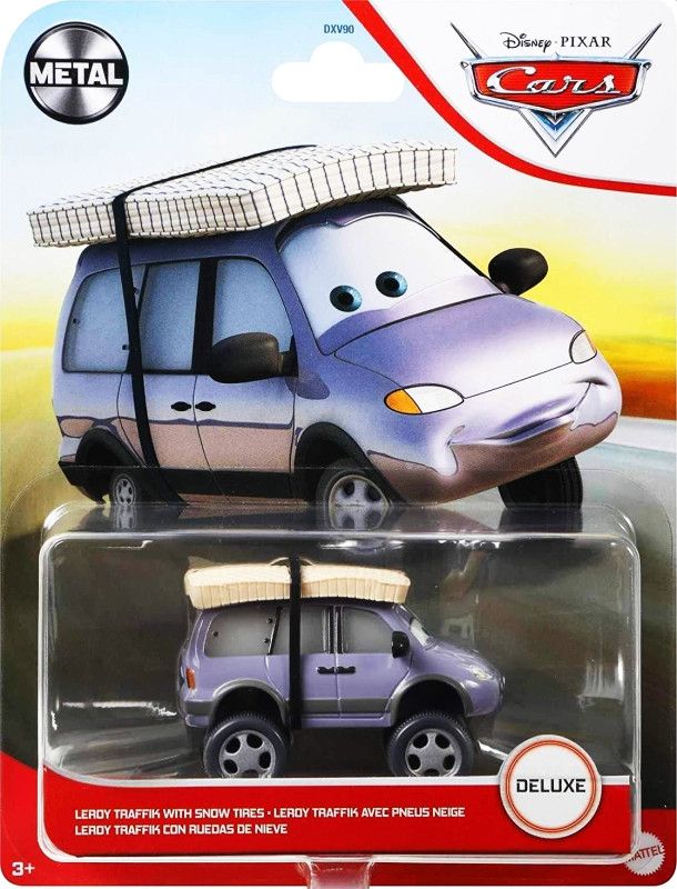 Mattel CARS DELUXE (Auta) - Leroy Traffik with Snow Tires - obrázek 1