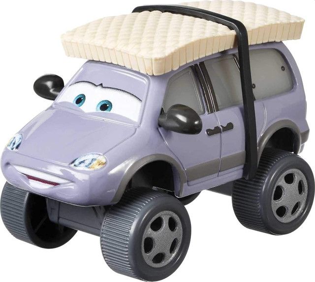 Mattel CARS DELUXE (Auta) - Leroy Traffik with Snow Tires - obrázek 2