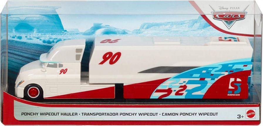 Mattel CARS 3 (Auta 3) - Ponchy Wipeout Hauler (délka cca 23 cm) - obrázek 1