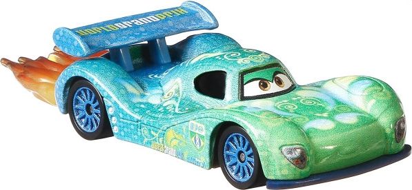 Mattel CARS (Auta) - Carla Veloso with Flames - obrázek 2