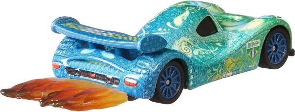 Mattel CARS (Auta) - Carla Veloso with Flames - obrázek 3
