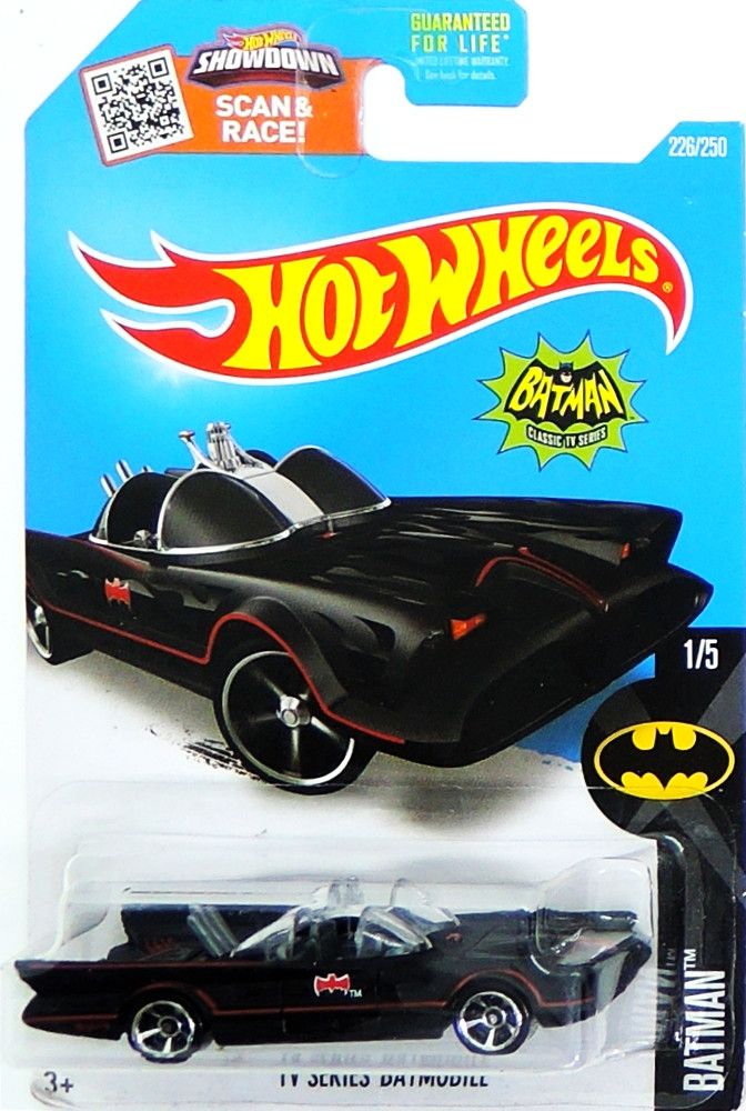 Mattel HOT WHEELS - TV Series Batmobile (black) - obrázek 1