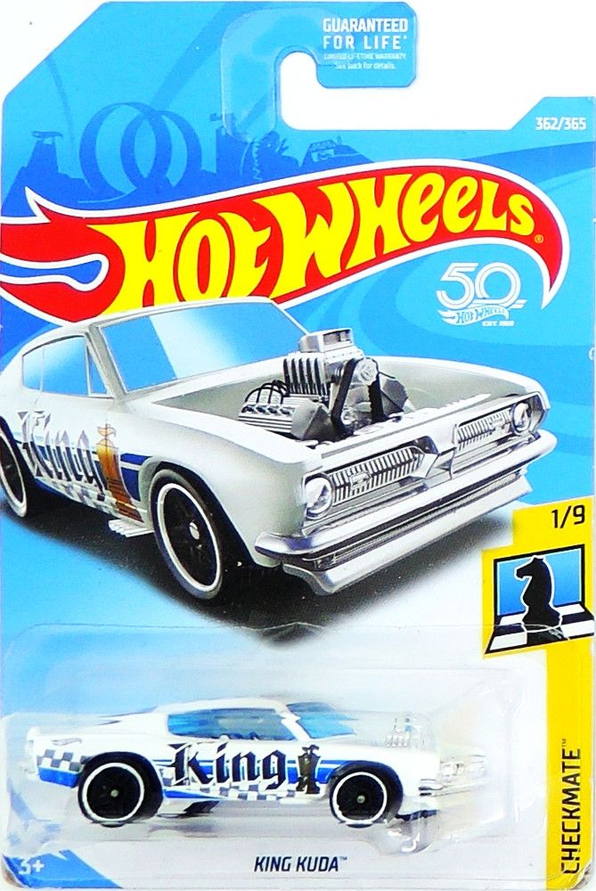 Mattel HOT WHEELS - King Kuda (white) - obrázek 1