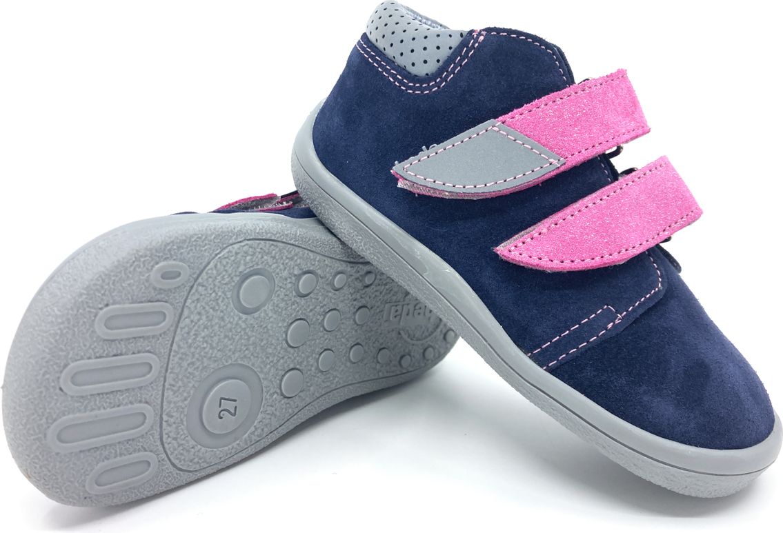 Beda Barefoot OCEAN Shine - kotníkové s membránou Velikost: 20 - obrázek 1