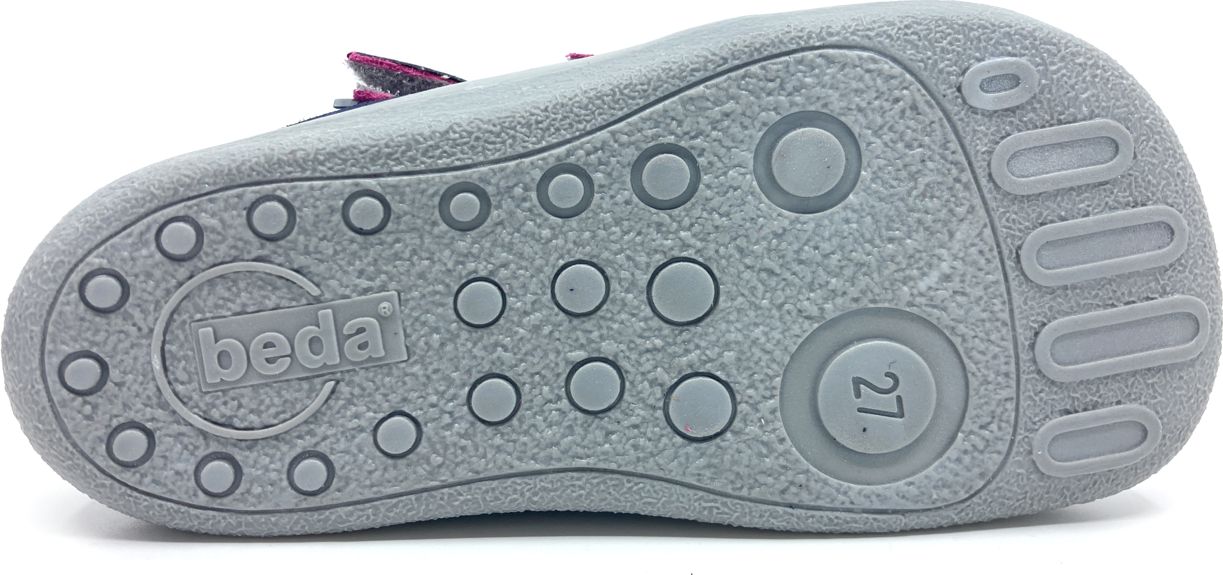 Beda Barefoot OCEAN Shine - kotníkové s membránou Velikost: 20 - obrázek 6