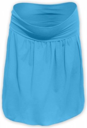 Balónová sukně - tyrkys sv., Velikosti těh. moda M/L - obrázek 1