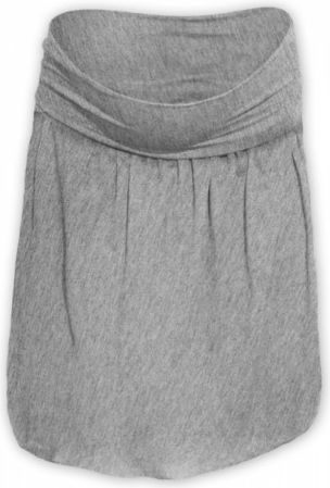 Balónová sukně - šedý melír, Velikosti těh. moda M/L - obrázek 1