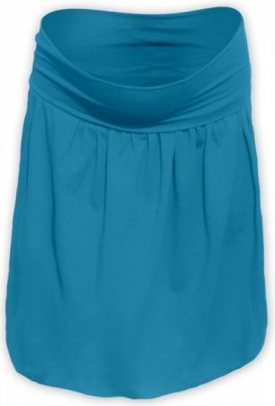 Balónová sukně - tm. tyrkys, Velikosti těh. moda L/XL - obrázek 1