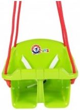 Houpačka Baby plast zelená nosnost 20kg 36x30x29cm 24m+ - obrázek 1