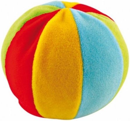 Canpol babies Plyšový edukační míček s rolničkou - vícebarevný - obrázek 1