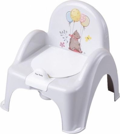 Tega Baby Nočník/židlička Medvídek - šedý - obrázek 1