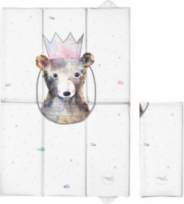 Ceba Baby Cestovní přebalovací podložka Medvídek s korunkou, 60 x 40 cm - obrázek 1