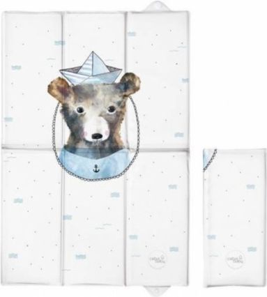 Ceba Baby Cestovní přebalovací podložka Medvídek Námořník, 60 x 40 cm - obrázek 1