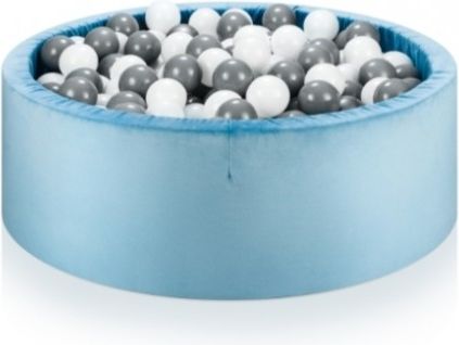 NELLYS Bazén pro děti 99x35cm + 150 balónků - modrý - obrázek 1