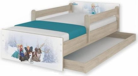 BabyBoo Dětská junior postel Disney 200x90cm - Frozen + šuplík - obrázek 1