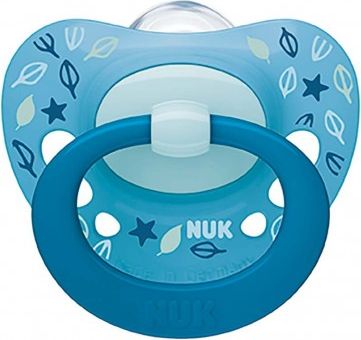 Šidítko NUK Classic Signature 18-36m modrý, Modrá, 18-36 m - obrázek 1