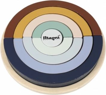 Magni Dřevěné puzzle - Duha