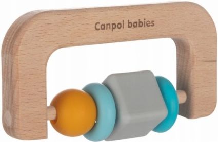 Canpol babies Dřevěné kousátko pilka- přírodní - obrázek 1