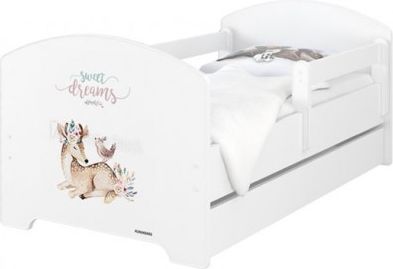 BabyBoo Dětská postel 140 x 70cm - Sweet Dreams + šuplík - obrázek 1