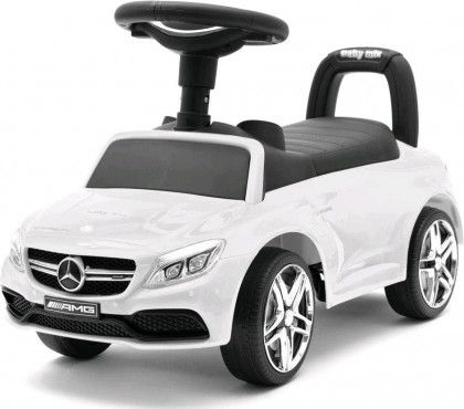 Odrážedlo Mercedes Benz AMG C63 Coupe Baby Mix bílé, Bílá - obrázek 1