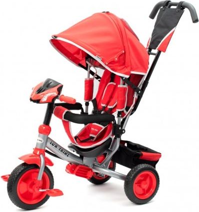 Dětská tříkolka s LED světly Baby Mix Lux Trike červená, Červená - obrázek 1