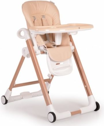 Moni Dětská jídelní židlička Brunch - béžová - obrázek 1