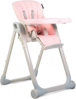 Moni Dětská jídelní židlička I Eat - růžová - obrázek 1