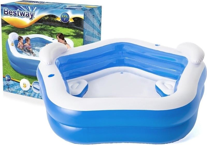 Bestway 54153 Family Fun 213 x 207 x 69 cm - obrázek 1