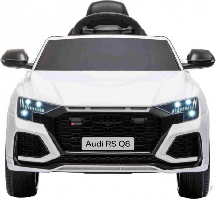 Dětské elektrické autíčko Audi Q8 RS - bílé - obrázek 3