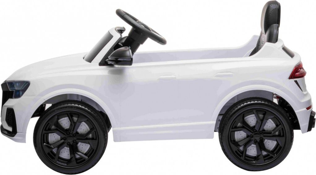 Dětské elektrické autíčko Audi Q8 RS - bílé - obrázek 5