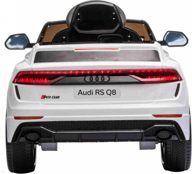 Dětské elektrické autíčko Audi Q8 RS - bílé - obrázek 7