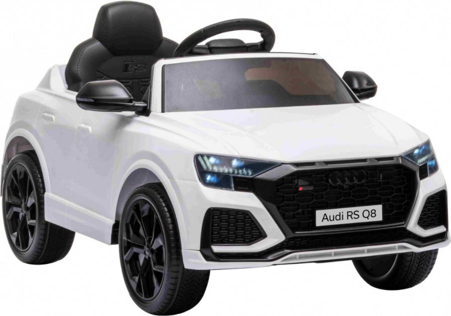 Dětské elektrické autíčko Audi Q8 RS - bílé - obrázek 8