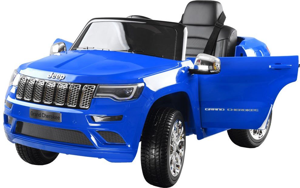 Dětské elektrické autíčko Jeep Grand Cherokee - modré - obrázek 2