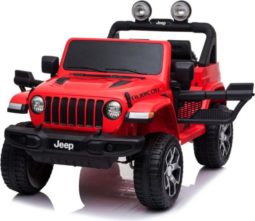 Elektrické autíčko Jeep Wrangler Rubicon - bílé - obrázek 14