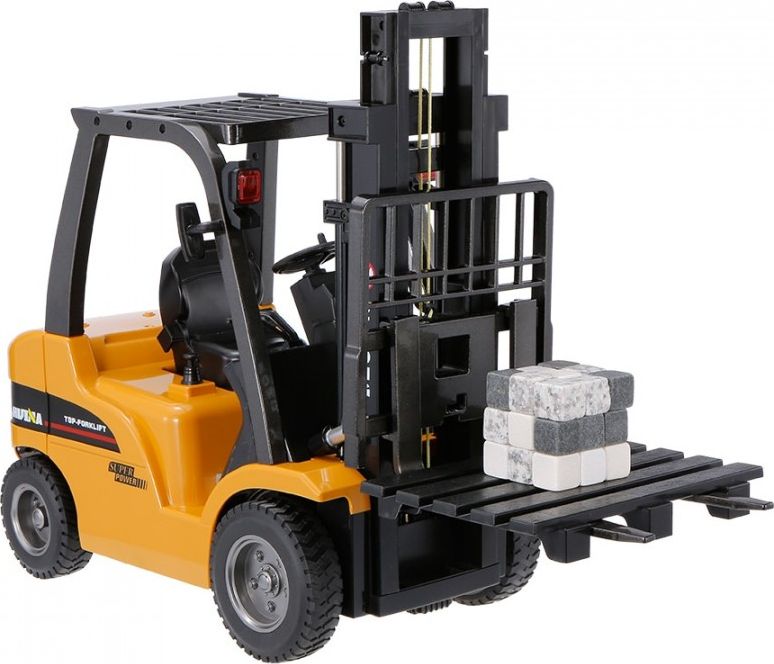 HUINA 1577 Vysokozdvižný vozík s kovovými vidlicemi - RTR, 8Ch, 2,4GHz, 1:10 - obrázek 1