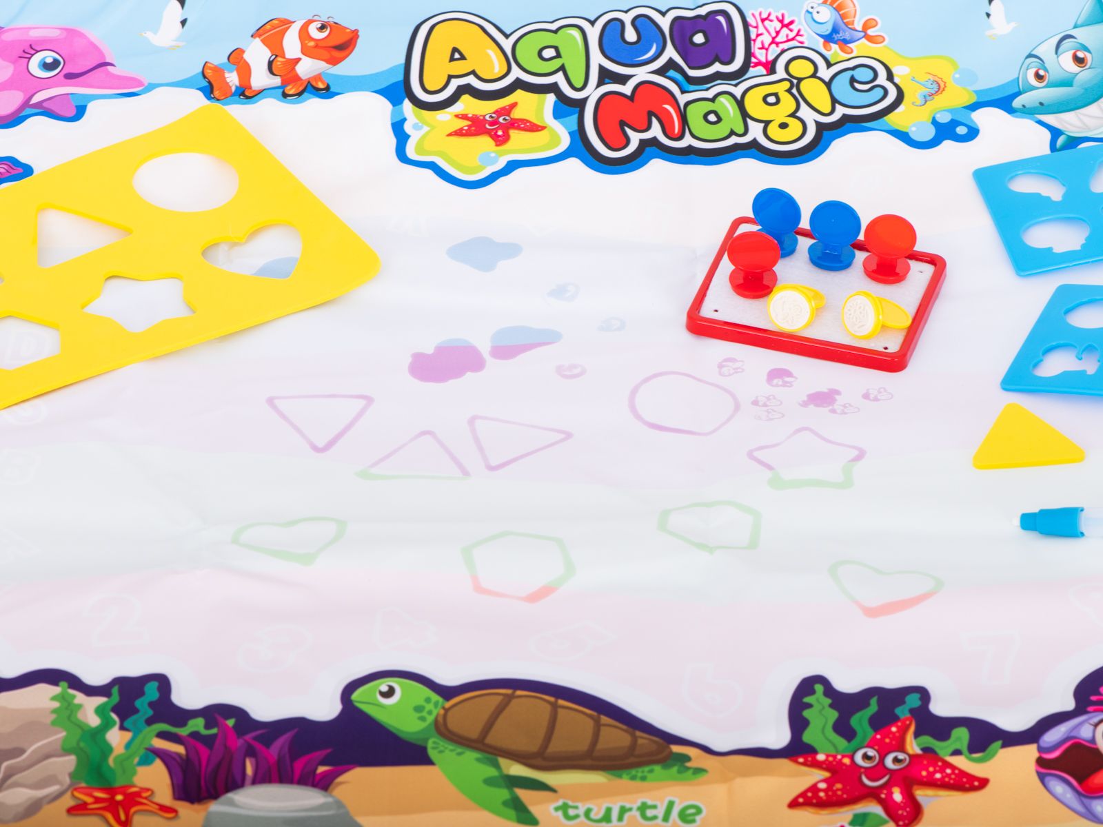 Podložka na kreslení vodou XXL 100x80cm + příslušenství - obrázek 10