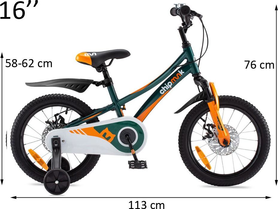 RoyalBaby Dětské kolo Explorer 16" - černé - obrázek 3